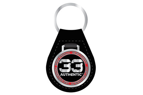 33 Authentic Keychain